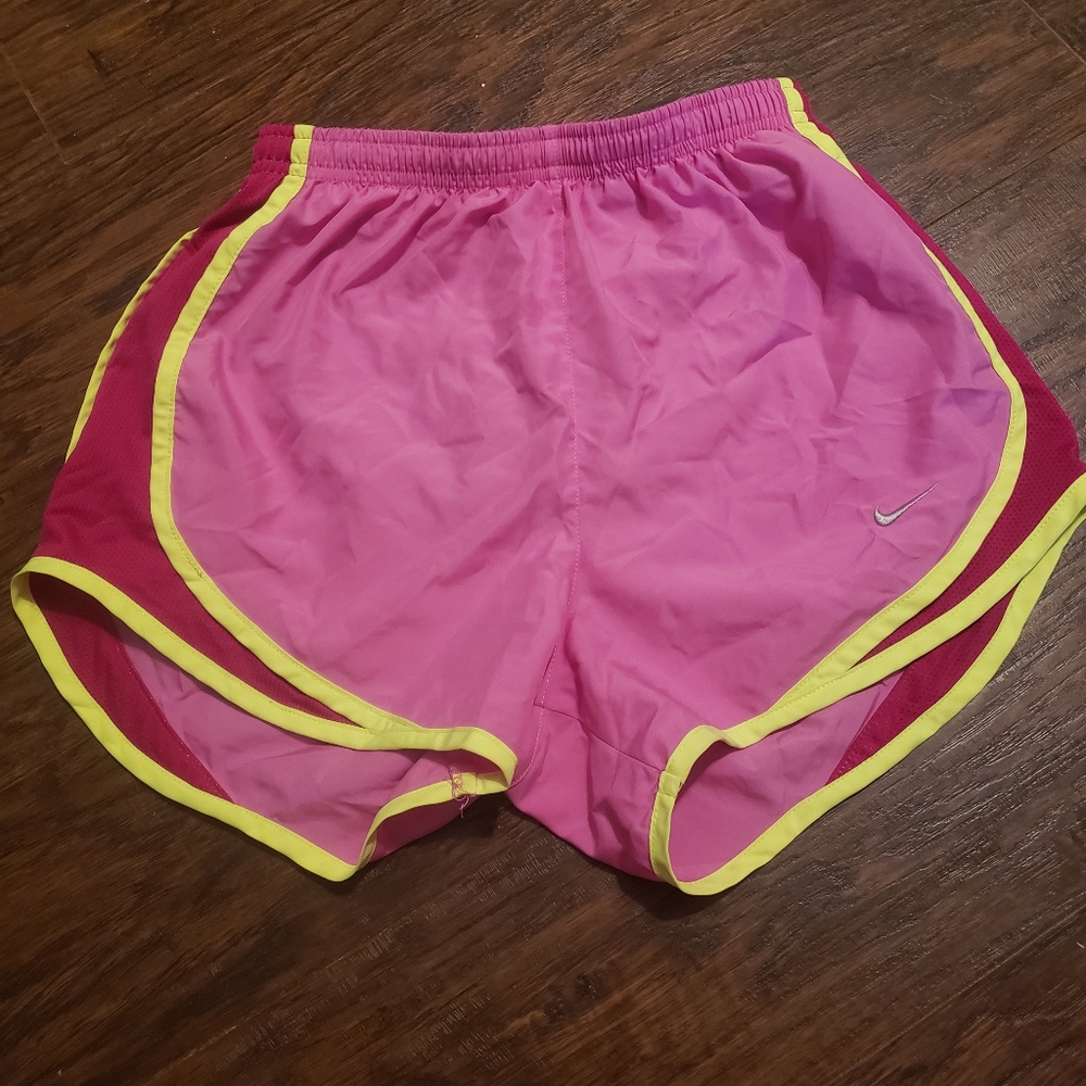 Pink Nike Running Shorts, EUC